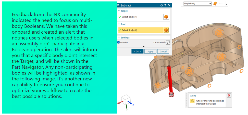 Multi-Body Booleans
