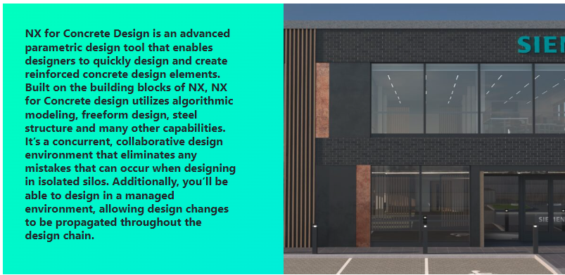 What is NX for Concrete Design